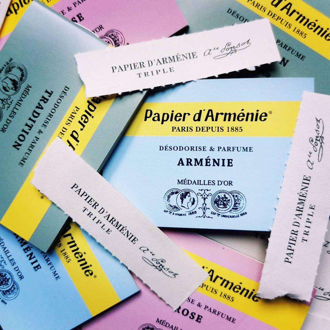 Papier d'Arménie® Tradition : Papier d'Arménie PAPIER D'ARMÉNIE