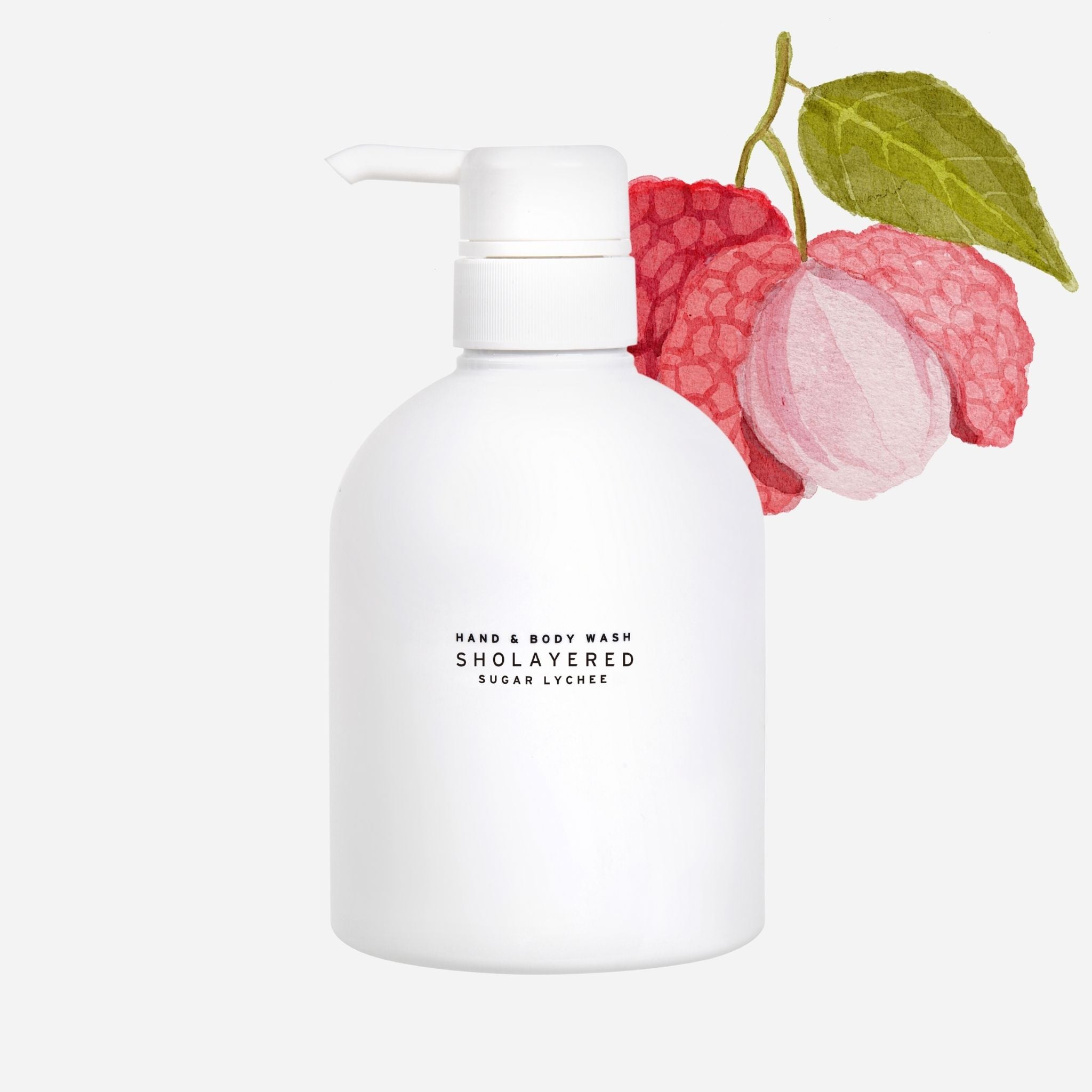 Sholayered Sugar Lychee Hand & Body Wash – Normcore Fragrance