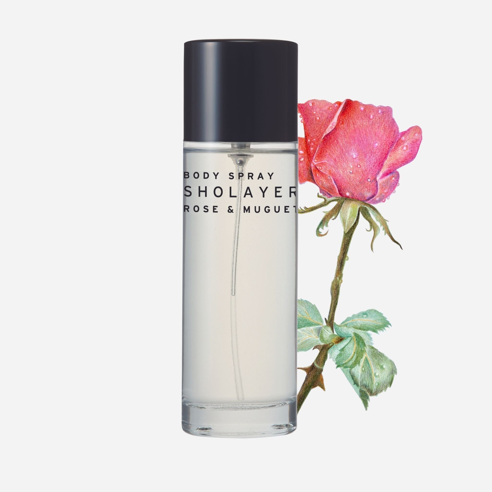 SHOLAYERED Rose & Muguet Body Spray – Normcore Fragrance