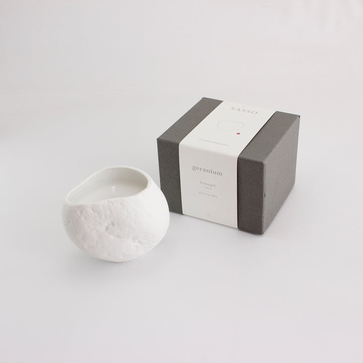 Sasso Geranium Candle